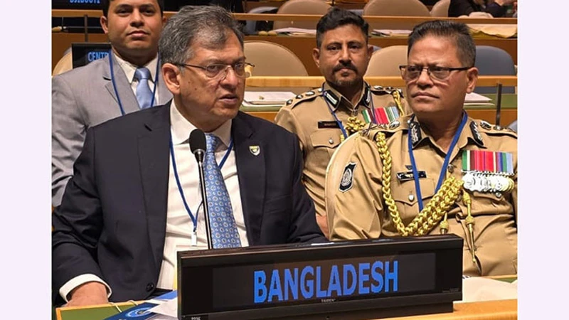 আধুনিক ও প্রযুক্তিনির্ভর জাতিসংঘ পুলিশ গঠনের আহ্বান বাংলাদেশের