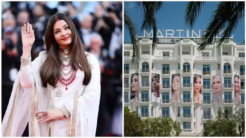 কানের পোস্টারে নেই ঐশ্বরিয়া, সামাজিক মাধ্যমে তোলপাড়
